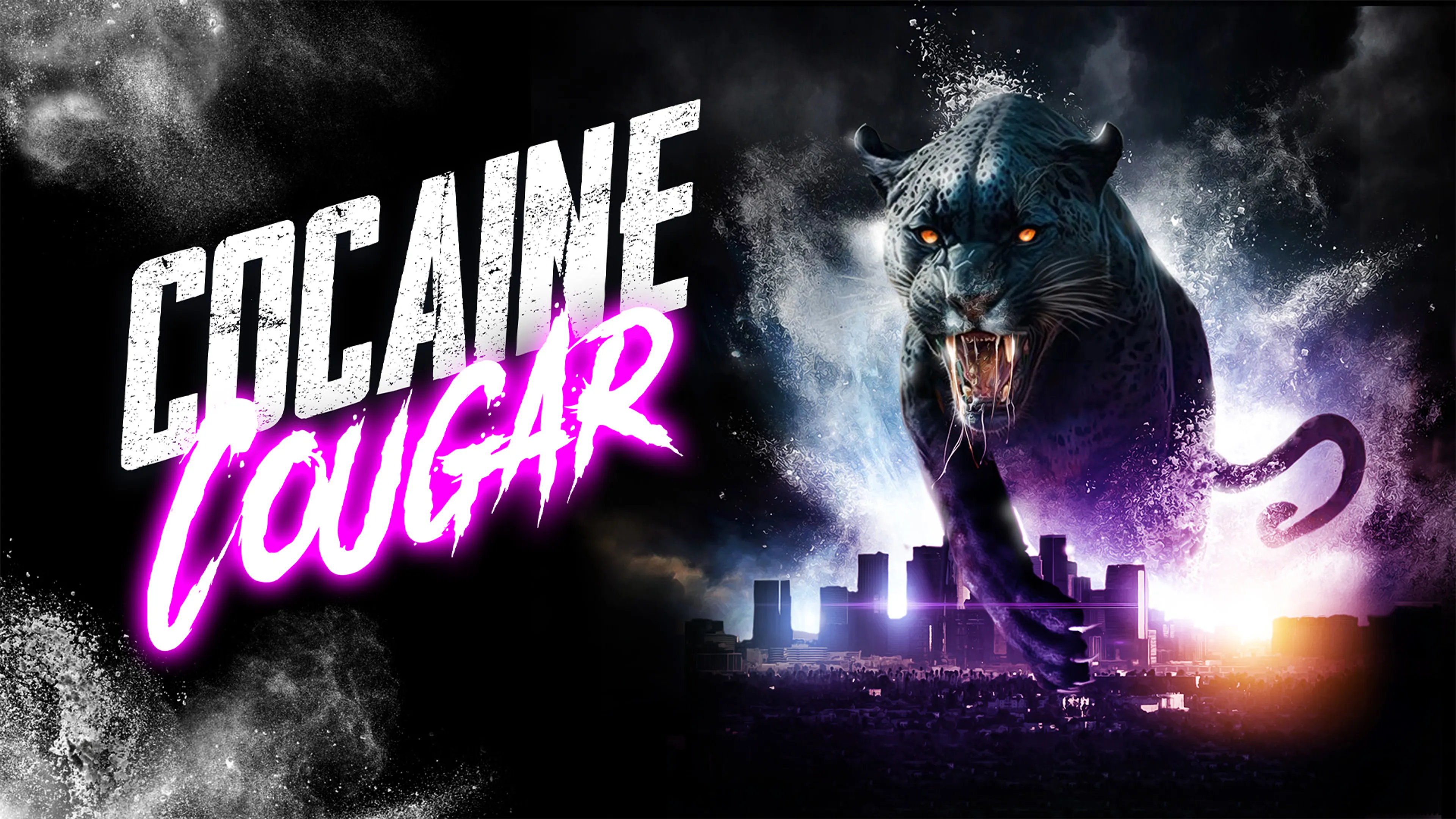 Cocaine Cougar poster